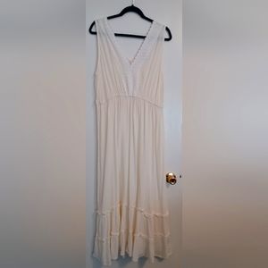 PLUS Size XL Bohemian Maxi Dress/ Beach Wedding Dress